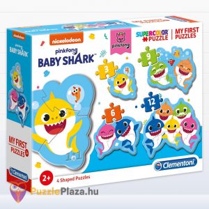 Első kirakós Baby Shark puzzle - Clementoni My First Puzzle 20828