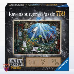 Tengeralattjáró szabadulós kirakó - 759 db - Ravensburger Exit Puzzle 19953