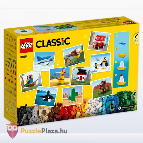 Lego Classic 11015: A világ körül, hátulról