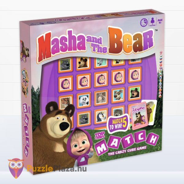 Mása és a medve: Match logikai társasjáték gyerekeknek