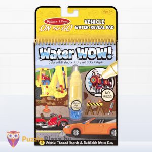Járművek: Rajzolás vízzel kreatív rajzoló szett - Melissa & Doug Water Wow!