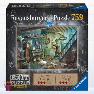 Zárt pince szabadulós kirakó - 759 db - Ravensburger Exit Puzzle 15029