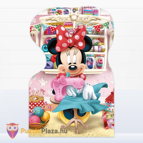 Mickey egér és barátai: Minnie egér és Daisy kacsa puzzle, harmadik kirakott képe, 4×54 db (Dino, 333253)