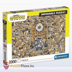 Minyonok: Gru színre lép, A lehetetlen puzzle - 1000 db – Clementoni Impossible 39554