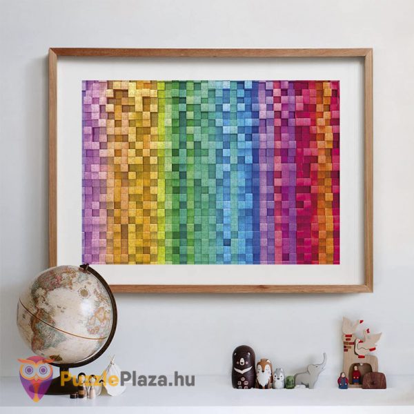 Pixelek puzzle, a falon 1500 db (Clementoni ColorBoom kollekció, 31689)