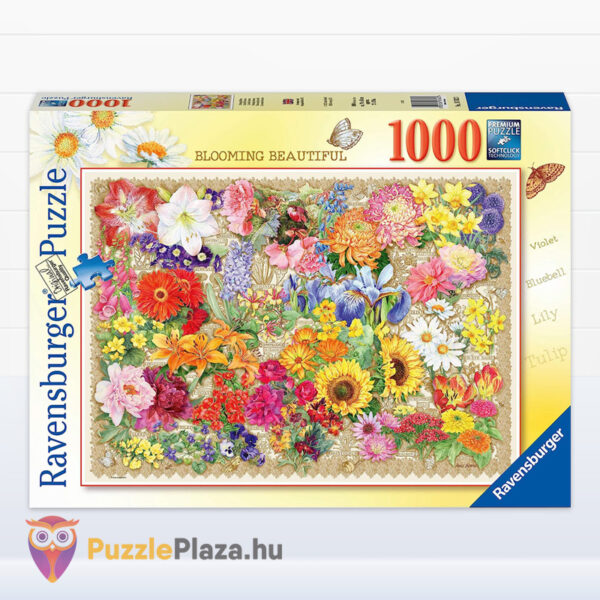 Gyönyörű virágok puzzle (1000 db), Ravensburger 16762