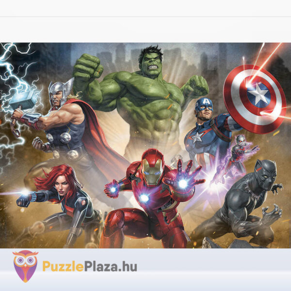 Marvel: Bosszúállók puzzle képe (Avengers) szereplői, 1000 db (Educa)