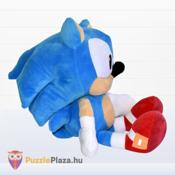 Sonic, a sündisznó plüss figura, oldalról (30 cm)