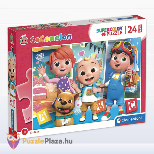 Cocomelon puzzle, 24 db (Clementoni SuperColor Maxi 27159)