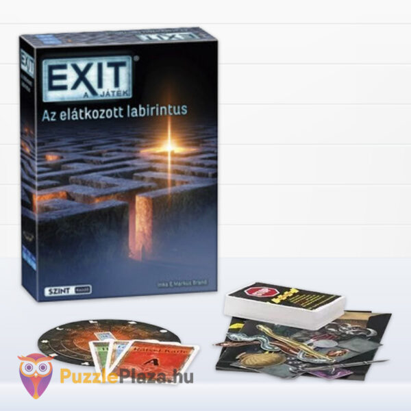 EXIT 15.: Az elátkozott labirintus, kijutós logikai társasjáték