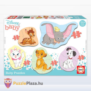 Klasszikus Disney mesehősök, progresszív baby puzzle (Educa)
