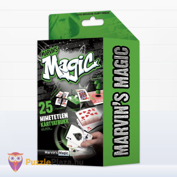 Marvin’s Magic szemfényvesztő mágikus készlet 3. (25 hihetetlen bűvész kártyatrükk)