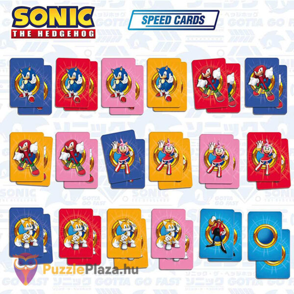 Sonic: Sonic Speed Cards kártyajáték párok