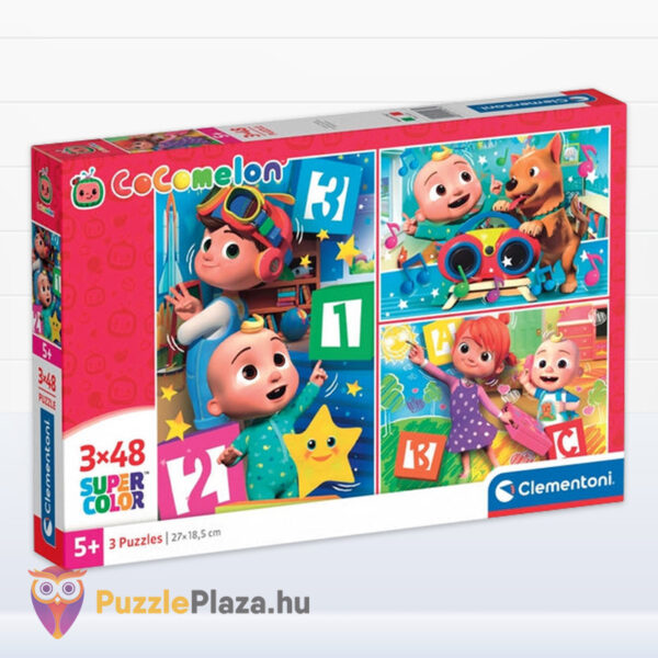 Cocomelon puzzle, 3 x 48 db (Clementoni SuperColor 25273)