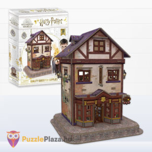 Harry Potter 3D puzzle: Kviddics a javából sportszaküzlet és bájital bolt az Abszol úton, 71 db-os (CubicFun)