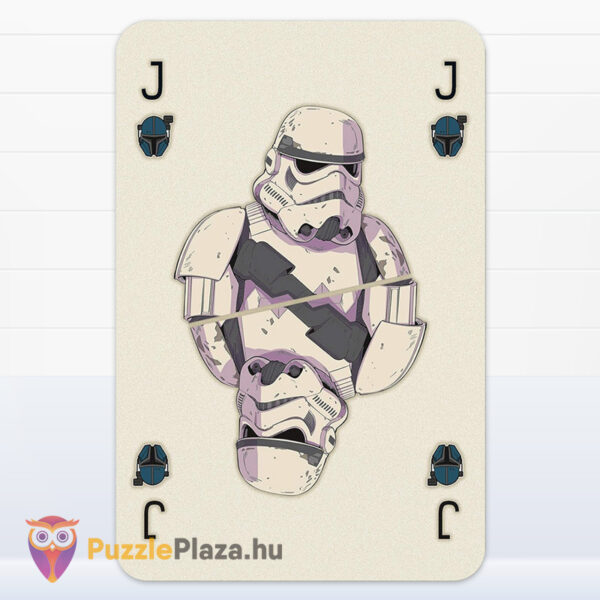 Star Wars: Mandalorian mintás Waddingtons francia kártya, joker kártya