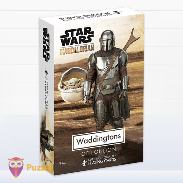 Star Wars: Mandalorian mintás Waddingtons francia kártya