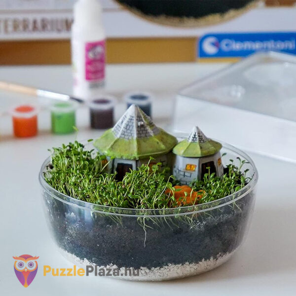 Harry Potter: Hagrid terráriuma kunyhóval, növény növesztő tudományos játék az asztalon (Clementoni)