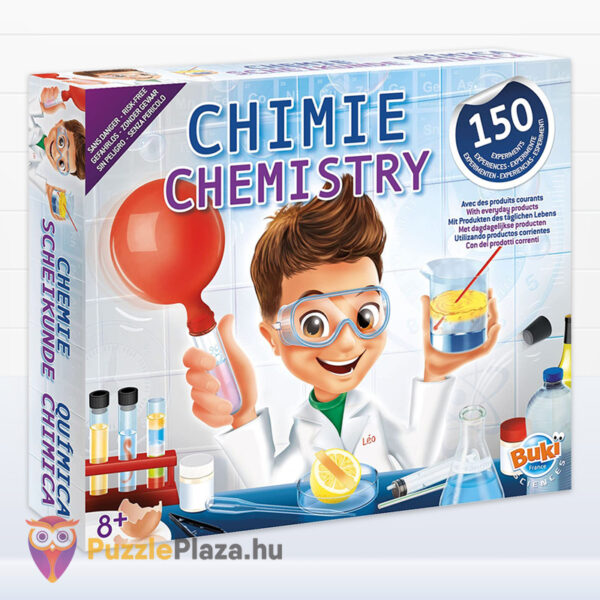 Kémiai labor kísérletező játék gyerekeknek: 150 kísérlet (BUKI tudományos játék)