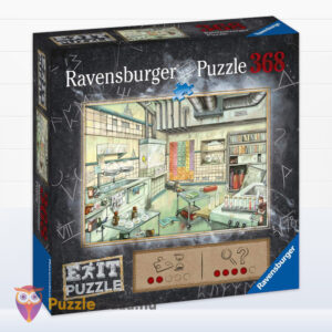 Laboratórium kirakó, 368 db (Ravensburger Exit Kids Puzzle 16783)