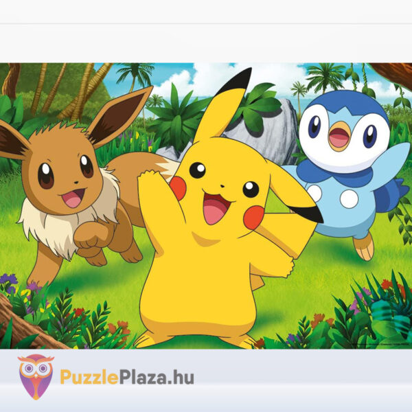 Pokémon: Pikachu és barátai puzzle első képe, 2×24 db (Ravensburger 05668)