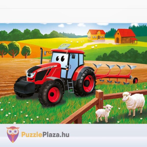 Zetor, a traktor a farmon, 24 db-os puzzle képe (Dino)