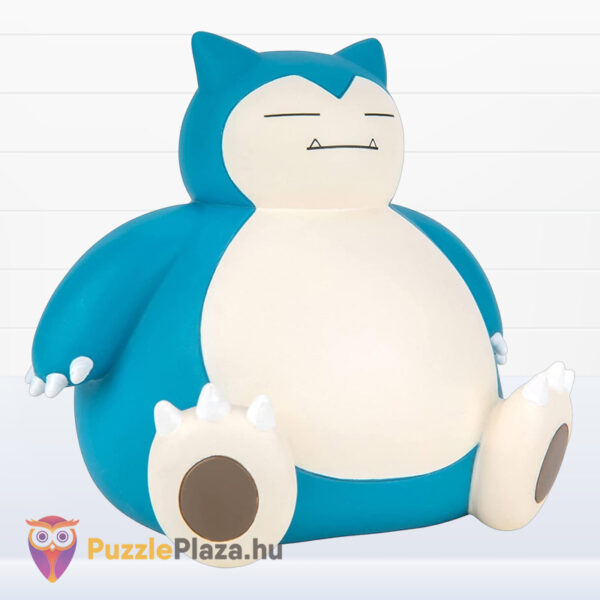 Pokémon: Snorlax műanyag játékfigura balról (10 cm)