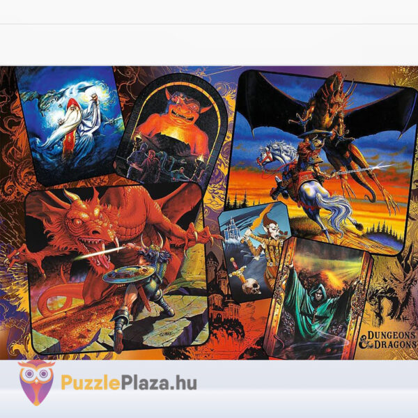 A Dungeons és Dragons eredete puzzle képe, 1000 db (Trefl 10739)