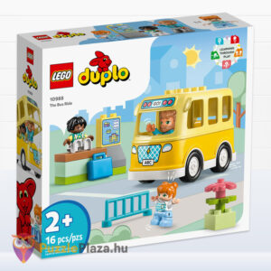 Lego Duplo 10988: Városi kalandok, a buszozás építő és oktató játék