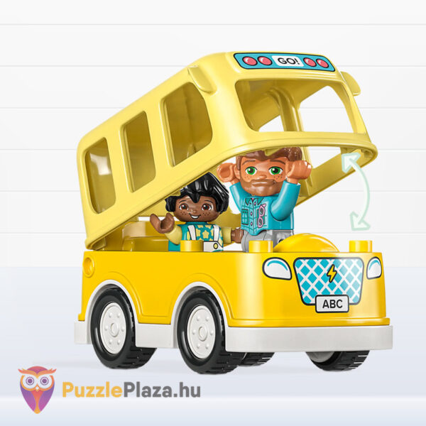 Lego Duplo 10988: Városi kalandok, a buszozás építő és oktató játék busza