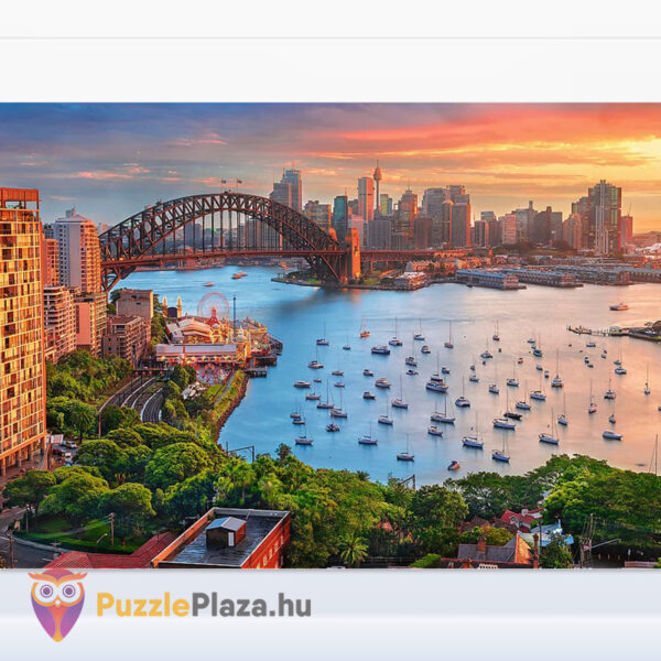 Sydney Harbor Bridge, Ausztrália puzzle képe, 1000 db (Trefl 10743)