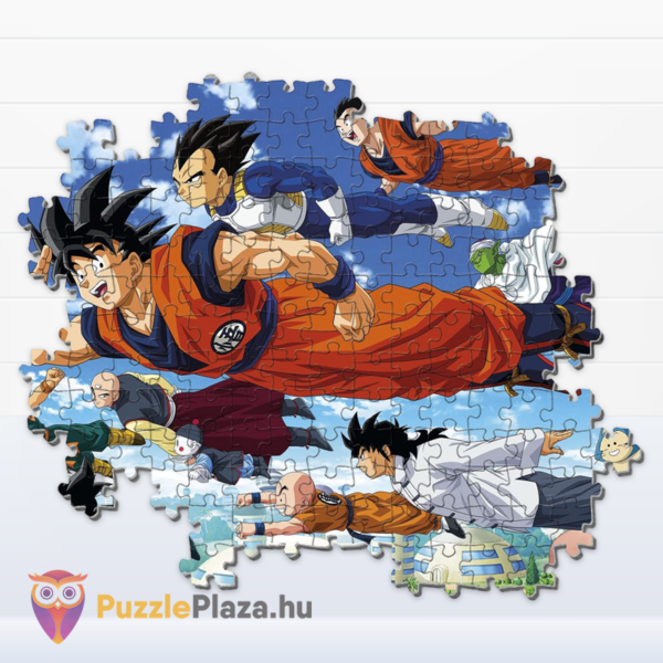 Dragon Ball Super puzzle részlete: Kezdődjék a kiképzés, 1000 db (Clementoni 39671)