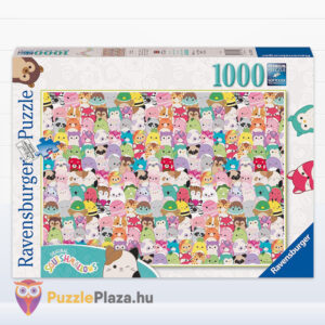 Squishmallows: A kihívás puzzle, 1000 db (Ravensburger 17553)