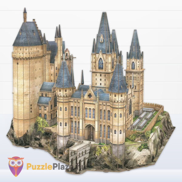 Harry Potter 3D puzzle: A Roxfort csillagvizsgáló 3D kirakó megépítve, 243 db (CubicFun)