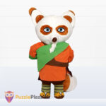 Kung Fu Panda: Shifu mester plüss figura