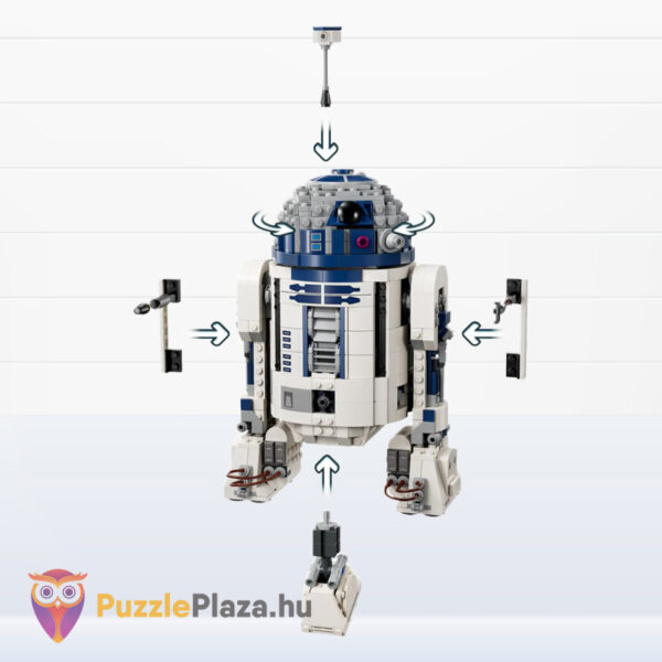 Lego Star Wars 75379: R2 D2, 24 cm magas droidfigura útmutatója