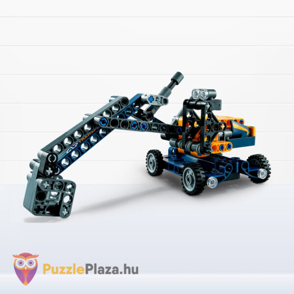 Lego Technic 42147: Billenőplatós dömper és markológép (2 az 1-ben) markológépe