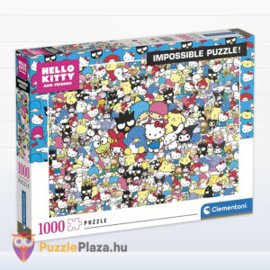 Hello Kitty: A lehetetlen puzzle, 1000 db-os kirakó (Clementoni Impossible 39645)