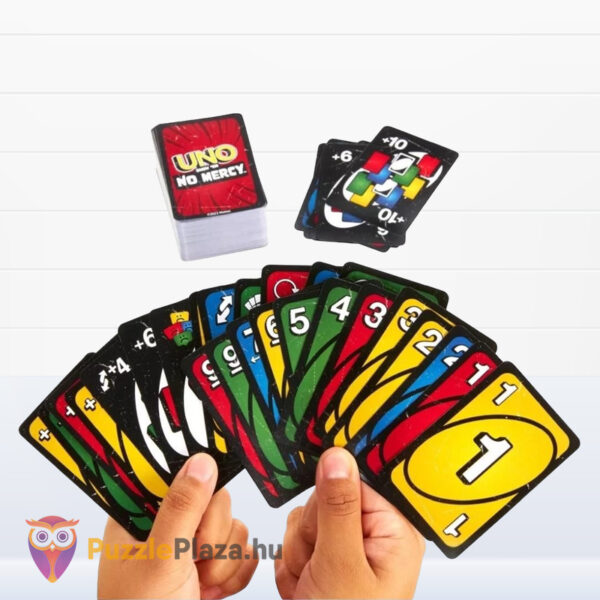 Uno: No Mercy, nincs kegyelem kártyajáték kártyái