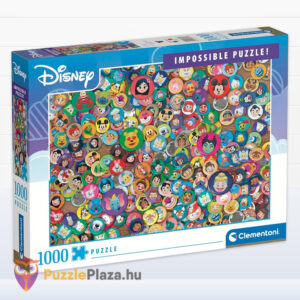 Disney, a lehetetlen puzzle, 1000 db (Clementoni Impossible 39830)
