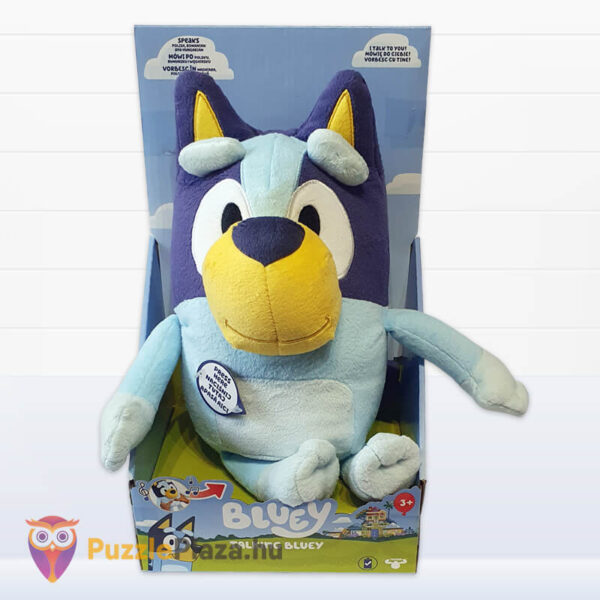 Bluey: Magyarul beszélő Bluey plüss (33 cm)