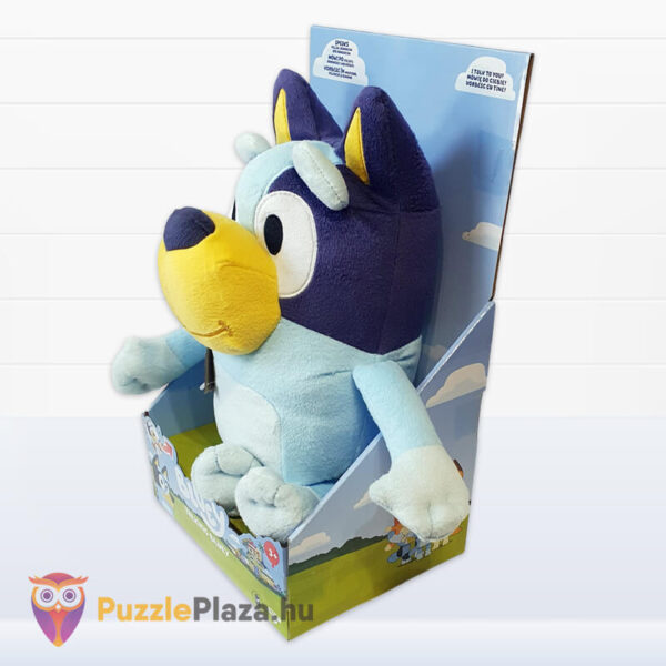 Bluey: Magyarul beszélő Bluey plüss balról (33 cm)