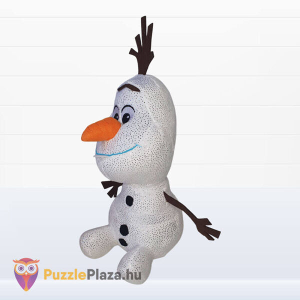 Jégvarázs: Olaf plüss, a hóember figura balról (30 cm)