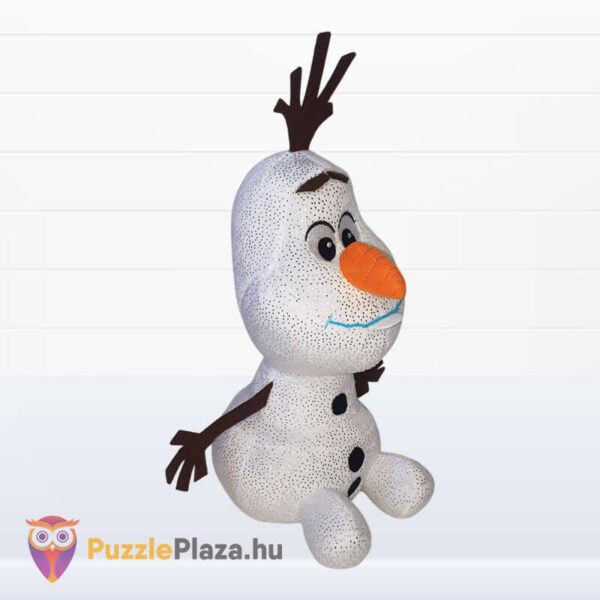 Jégvarázs: Olaf plüss, a hóember figura jobbról (30 cm)