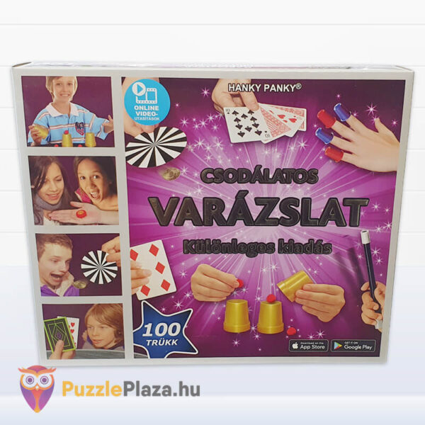 Magic Show: Csodálatos varázslat, bűvész készlet, 100 trükkel