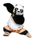 Kung Fu Panda: Po plüss figura küzdőállásban