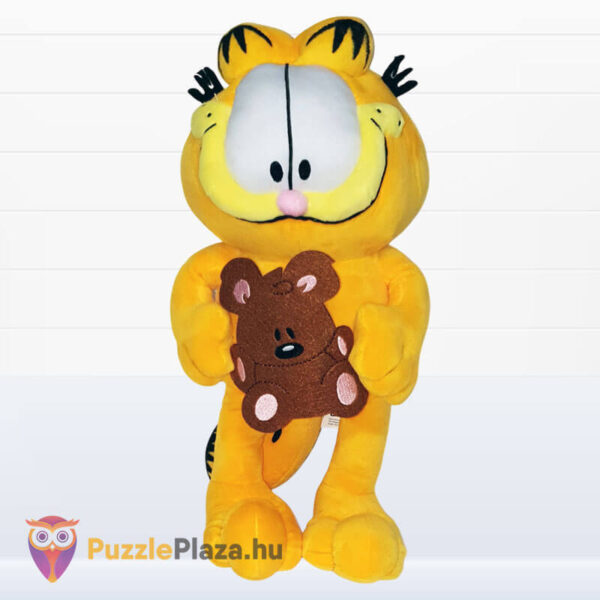 Garfield: Garfield plüss macival előről (28 cm)