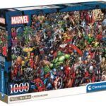 Marvel: A lehetetlen puzzle, 1000 db-os kirakó (Clementoni Compact, 39709)