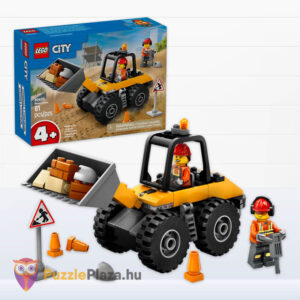 LEGO City 60450: Sárga kerekes rakodógép (Lego City Great Vehicles)