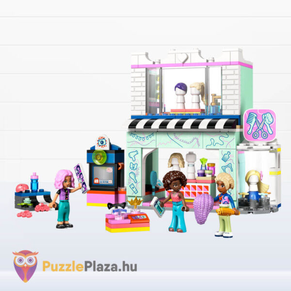 Lego Friends 42662: Fodrászat és fodrászkellékek boltja tartalma